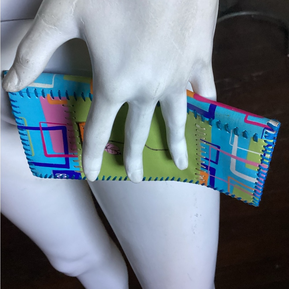 Colorful Patchwork Wallet - image 2